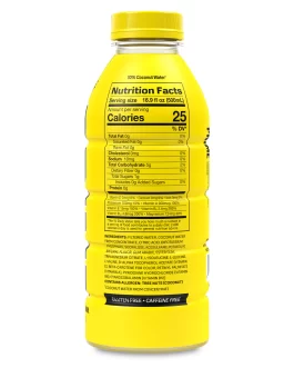 Prime Hydration Lemonade USA import