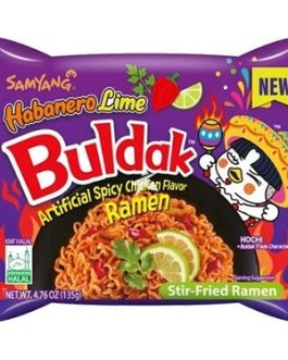 Samyang Buldak Noodles- Habanero Lime (140g)