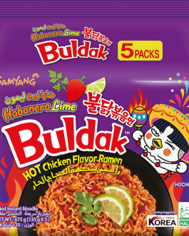 Samyang Buldak Noodles- Habanero Lime 5 pack